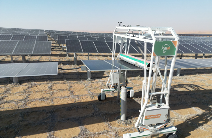 Focus on solar panel cleaning